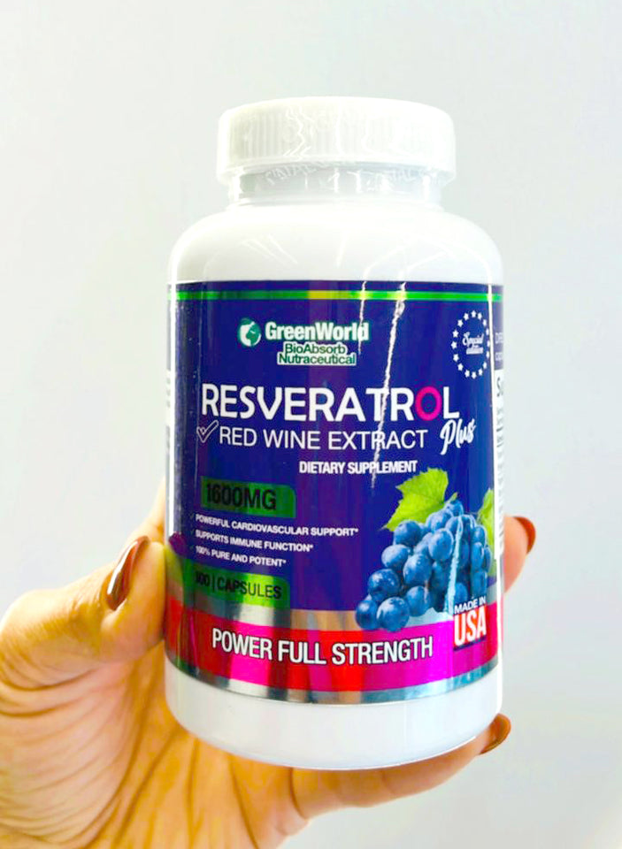 resveratrol greenworld marca americana