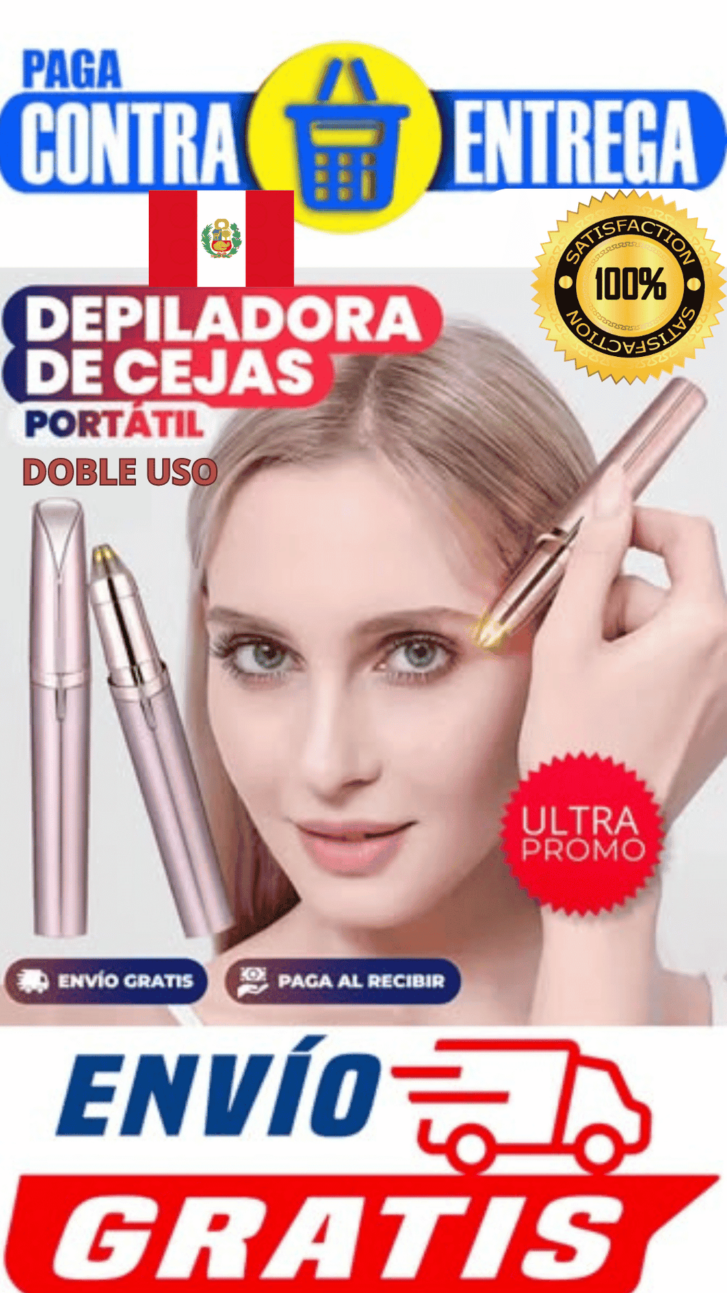 DEPILADOR DE CEJAS ELECTRICO