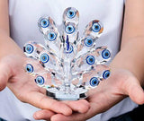 Protege tu hogar con estilo: descubre el poder del Ojo Turco y la elegancia del pavo real en una sola pieza.