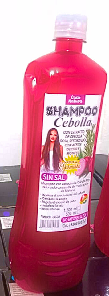 TRATAMIENTO SHAMPOO  DE CEBOLLA 1500 ML