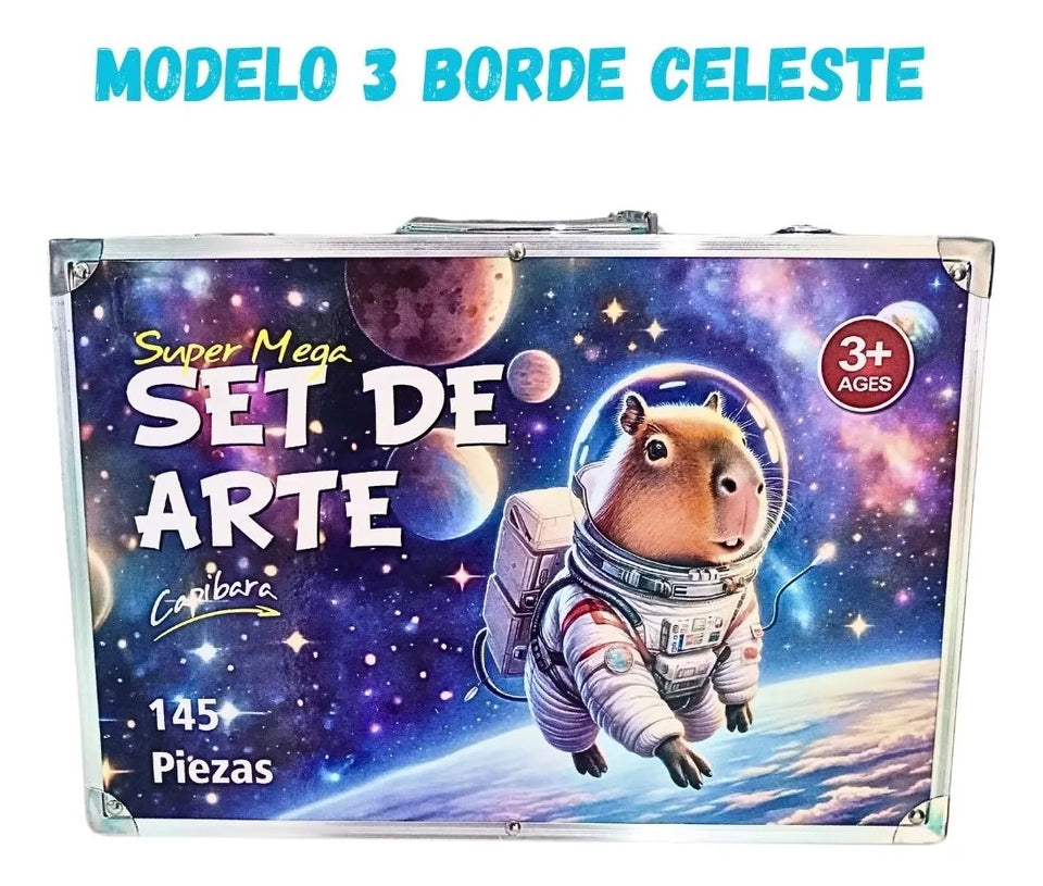 SET DE ARTE METALICO CAPIBARA 132 PIEZAS