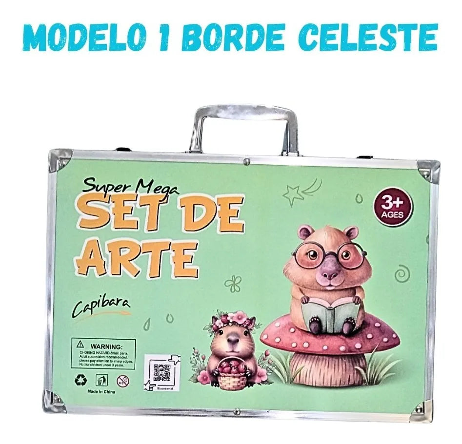 SET DE ARTE METALICO CAPIBARA 132 PIEZAS